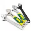 Shengda tools American live wrench Middle plastic handle large opening live wrench Adjustable large wrench