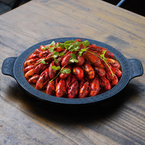 New crayfish Basin Creative lobster basin big lobster special Basin big lobster special dragon shrimp plate commercial