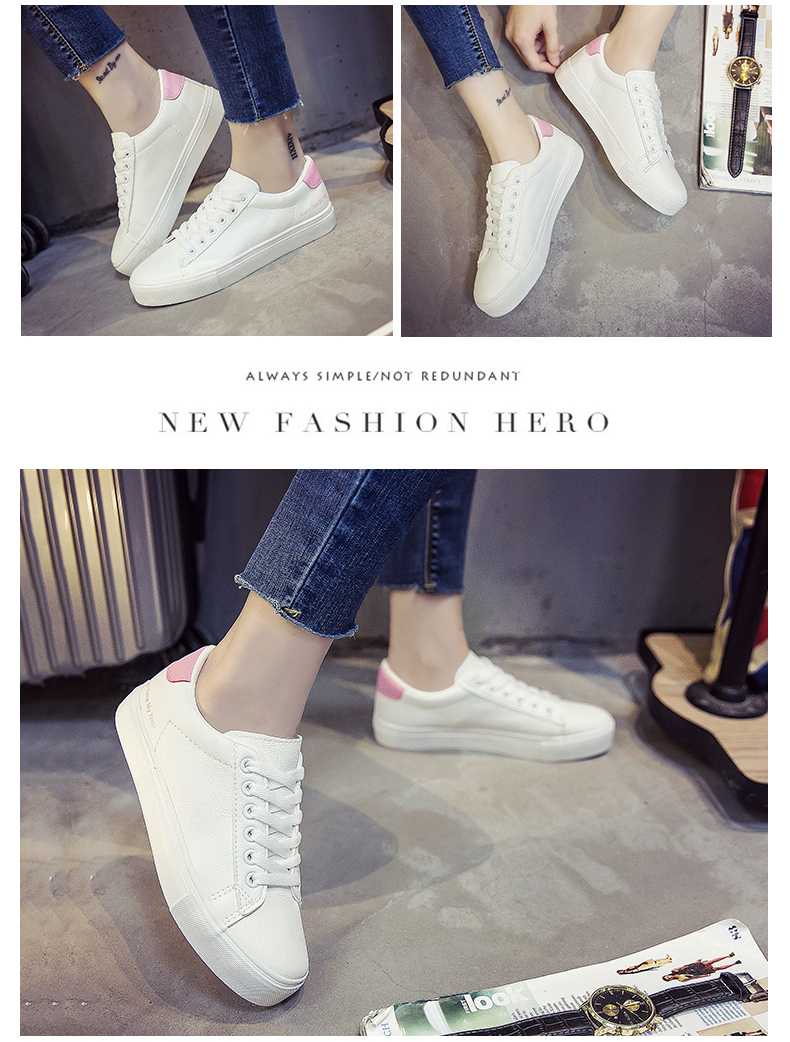 Street beat chic giày trắng mùa xuân hoang dã giày vải nữ Harajuku ulzzang sinh viên Hàn Quốc cổng gió giày giày the thao nữ cao cấp