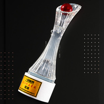 Creative Crystal Trophy Customized lettering Team Sales Championship Awards Excellent Staff Photo Trophy Crystal Trophy