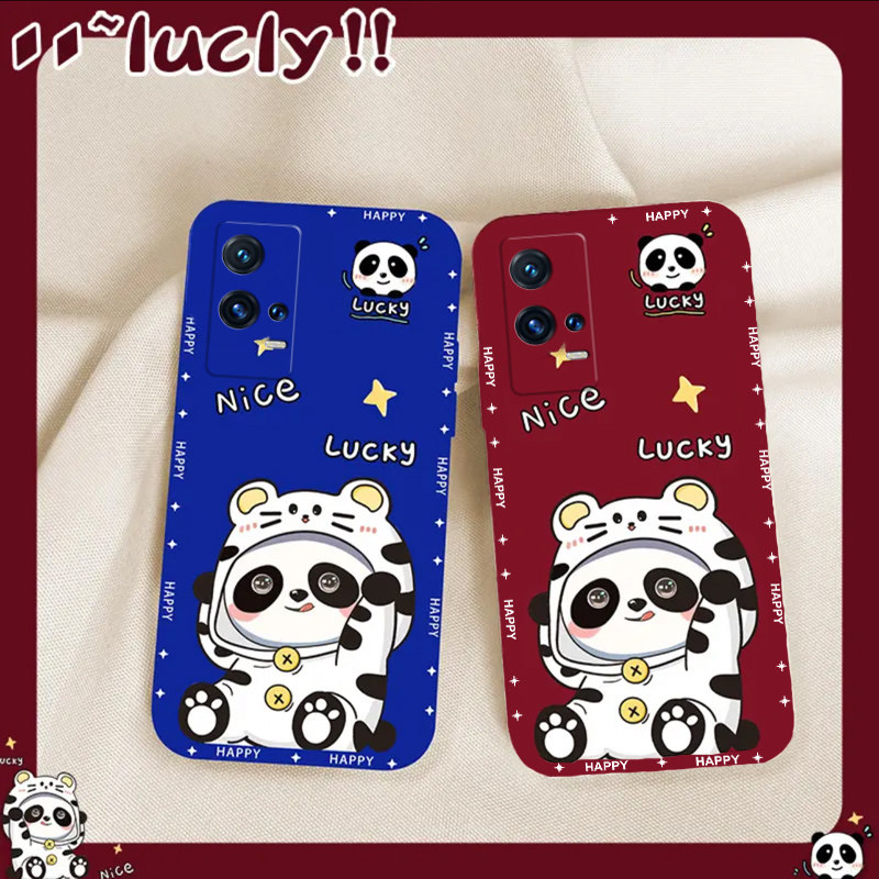 Small panda iqoo9 mobile phone protection shell 9pro iqoo8 iqoo8 8pro soft silica gel iqooneo5 5s 5se lens full package neo3 anti-fall pro