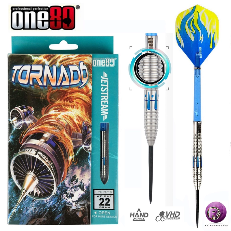 Đức thủ công ONE80 thương hiệu JETSTREAM loạt TORNADO phi tiêu cứng chuyên nghiệp mật độ cao - Darts / Table football / Giải trí trong nhà