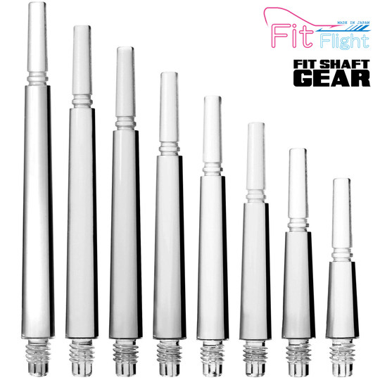 日本原装COSMO FIT SHAFT GEAR NORMAL 透明标准固定or旋转飞镖杆