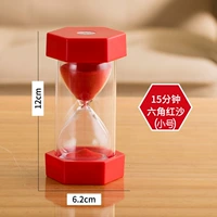 15 баллов шестиугольный красный песчаный трансфет