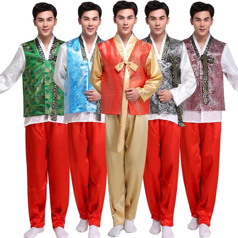 Men's Korean clothing ethnic minority Korean national dance performance clothing film and television performance clothing North Korean clothing men's performance clothing