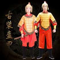 New men and women general armor stage armor Hua Mulan Sui and Tang film and television drama group performance armor military armor armor clothing