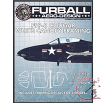 ①Furball 1 48 F9F-8 Canopy Seals FBD-48-042