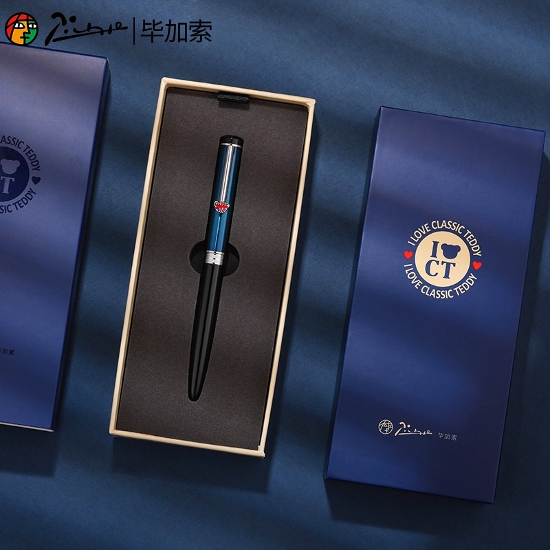 Pimio Picasso Signature pen 921 Elegant Teddy Yingren Series Baozhu Pen Male Lady Business Office Students With Practicing Character Signature Water-based Pen Enterprise Lettering Custom Birthday Gift Giving Gift