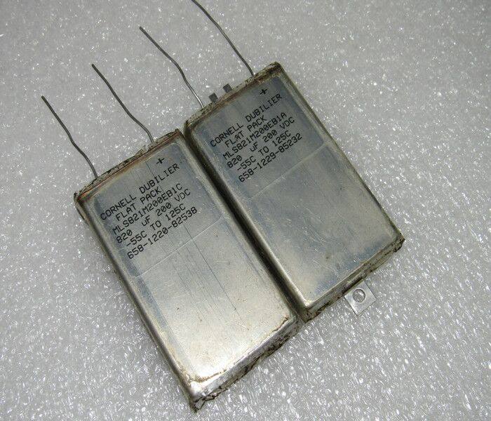 United States CORNELL DUBILIER large D 200V820UF high temperature resistant fever electrolytic capacitor