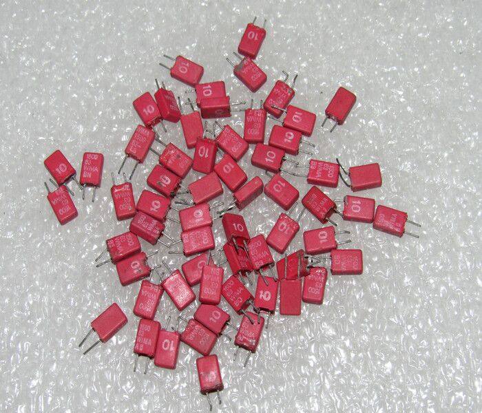 Germany WIMA Red Weima 63V1500PF 1N5F 152K P-2 5 Copper Foot Fever Film Capacitor