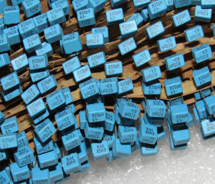 Sweden EVOX PFR series 63V820PF 820P 821H 2 5% advanced coupling tin foil capacitor