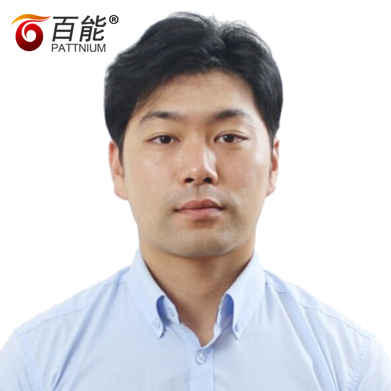 Middle-aged wig male real hair production realistic men's real hair headgear whole wig male short