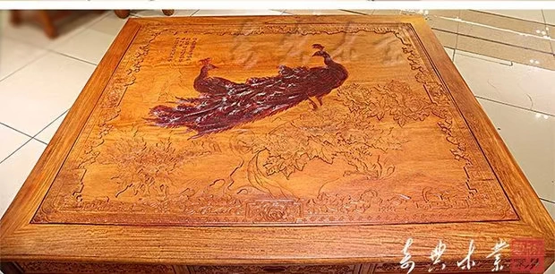 Dongyang gỗ gụ sofa gỗ đàn hương Burmese gỗ hồng mộc kết hợp bộ 10 bộ gỗ hồng mộc lớn đồ gỗ gụ cổ - Bộ đồ nội thất