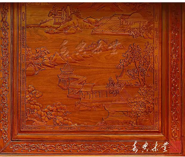 Bàn gỗ hồng châu Phi tủ sách giả cổ điển gỗ gụ nội thất nghiên cứu kết hợp bàn gỗ rắn bàn khuyến mãi - Bộ đồ nội thất nội thất thông minh