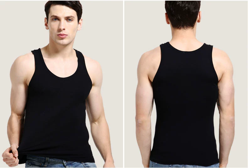 Áo vest nam cotton thể thao giản dị vest nam vest nam xuân hè phiên bản hàn quốc khoác vest nam
