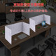 Desk sound-absorbing partition anti-fall student desk exam bezel screen partition board sound insulation cotton board ສາມດ້ານພັບ