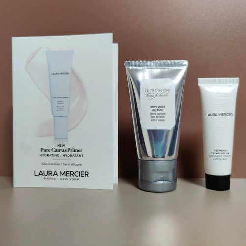 Пробная сумка Laura Mercier для встречных подарков из США и Японии