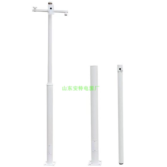 Special monitoring pole combination for outdoor engineering, segmented 3m, 3.5m, 4m, 5m, 6m spliced ​​column monitoring pole