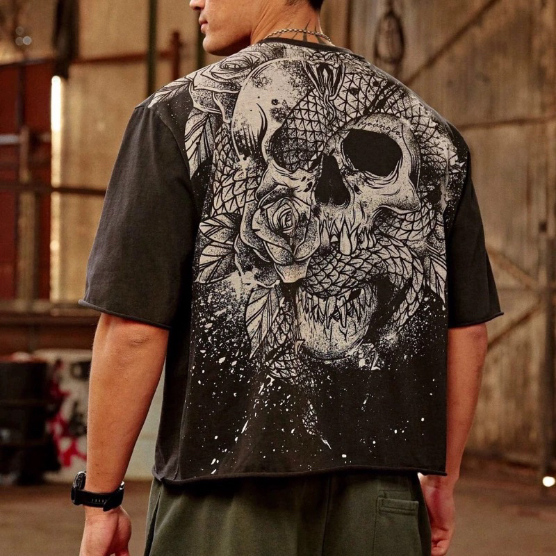 Youngla American Style New Men's Oversized T-Shirt Jogger Gym Sports Fitness Cotton Casual Short-Sleeved Shirt Youngla American Style New Men's Oversized T-Shirt Jogger Gym Sports Fitness Cotton Casual Short-Sleeved Shirt