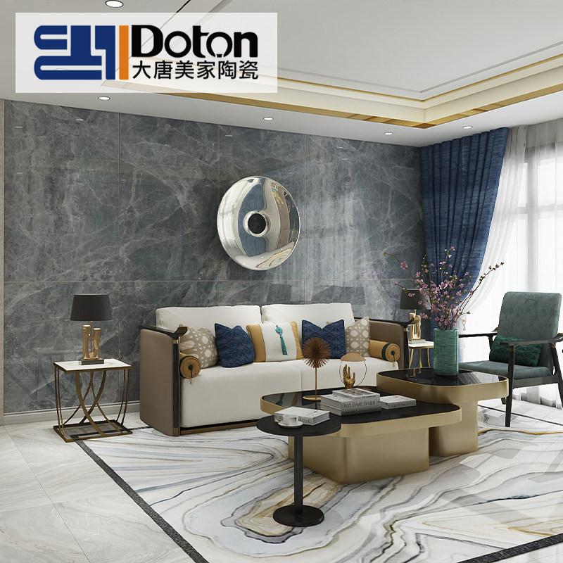 Tile floor tiles living room background wall with large slab tiles 900x1800 slate tile aisle floor tiles modern