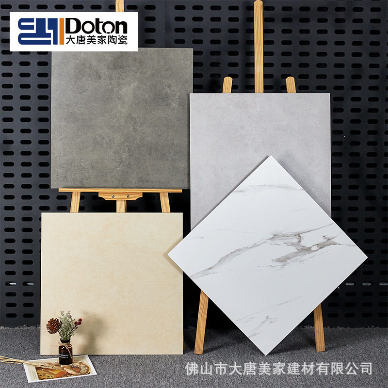 Modern antique brick 600x600 Living room matt floor tiles grey marble retro balcony tiles 800x800 brick