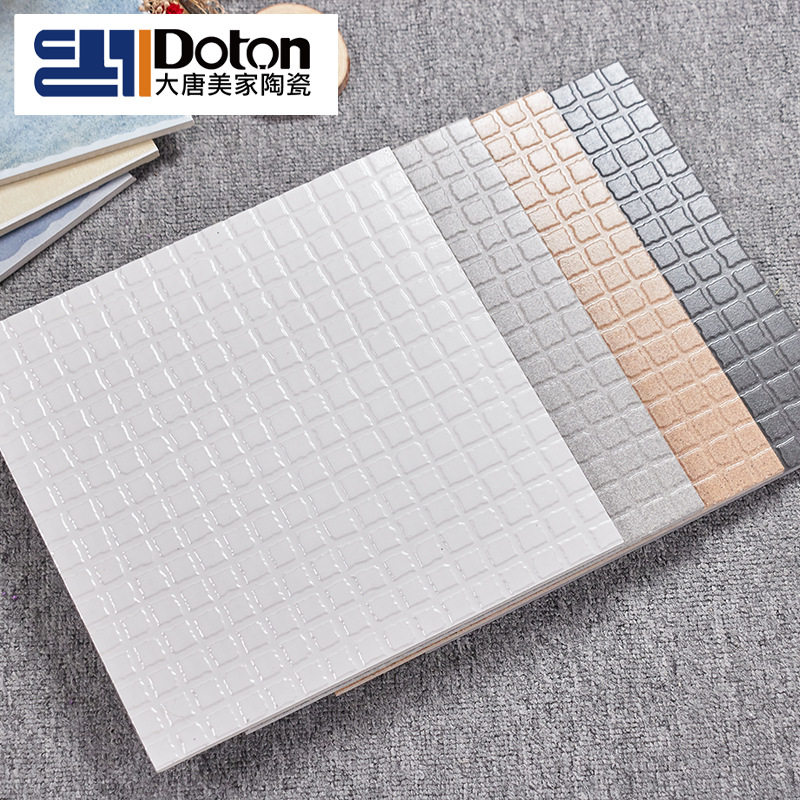 Rugged surface 300x300 small floor tiles Antique Brick full Porcelain Through Body Kitchen Dressing Room Anti Slip Floor Brick