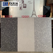 Gray whole body soft light antique brick 1200x600 tile particles terrazzo floor tile homestay micro cement brick New