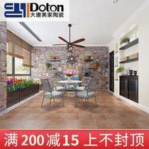 American pastoral antique brick 300X300 kitchen bathroom wall tile floor tile balcony non-slip tile retro brick