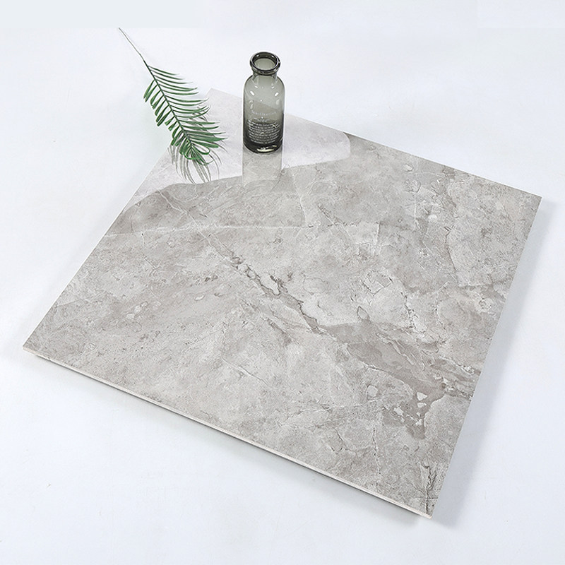 Foshan 800x800 living room non-slip floor tile floor tile gray all-over marble tile new simple modern