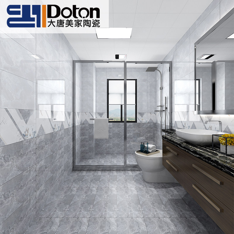Full Porcelain Through Body Marble Bright Light Tiles 300x600 Kitchen Make-up Room Wall Brick Inner Wall Brick Modern Wind
