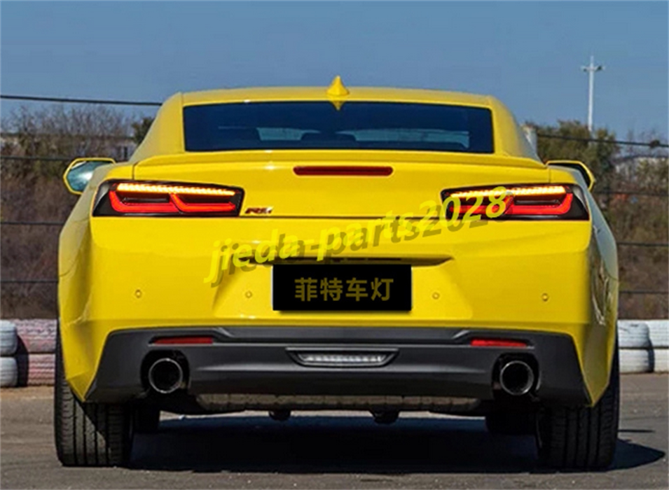 For Chevrolet Camaro 2016-2020 Smoked LED Rear Lamps Taillights