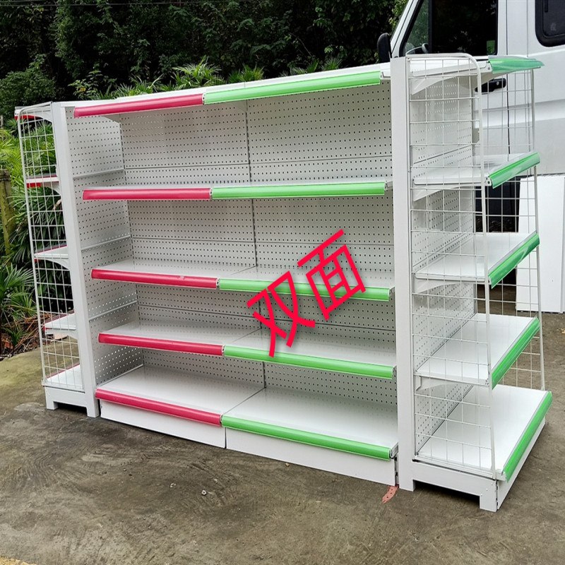 Supermarket shelves Shelves Single-Sided Convenience Store Snacks Mother & Baby Drugstore Stationery Shop Mall Multi-Function Exhibition Rack Energy Cabinet