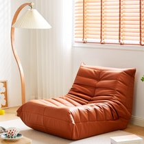 Fur Caterpillar Sloth Couch Balcony Casual Chair Single Deck Chair Nordic Small Family Style Living Room Backrest Tatami Sofa