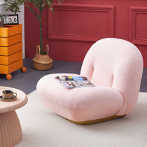 Nordic Sloth Sofa single bed Bed Mi Bean Bag Bedroom Balcony Small House Type Creative Net Red Light Lavish Leisure Reclining Chair