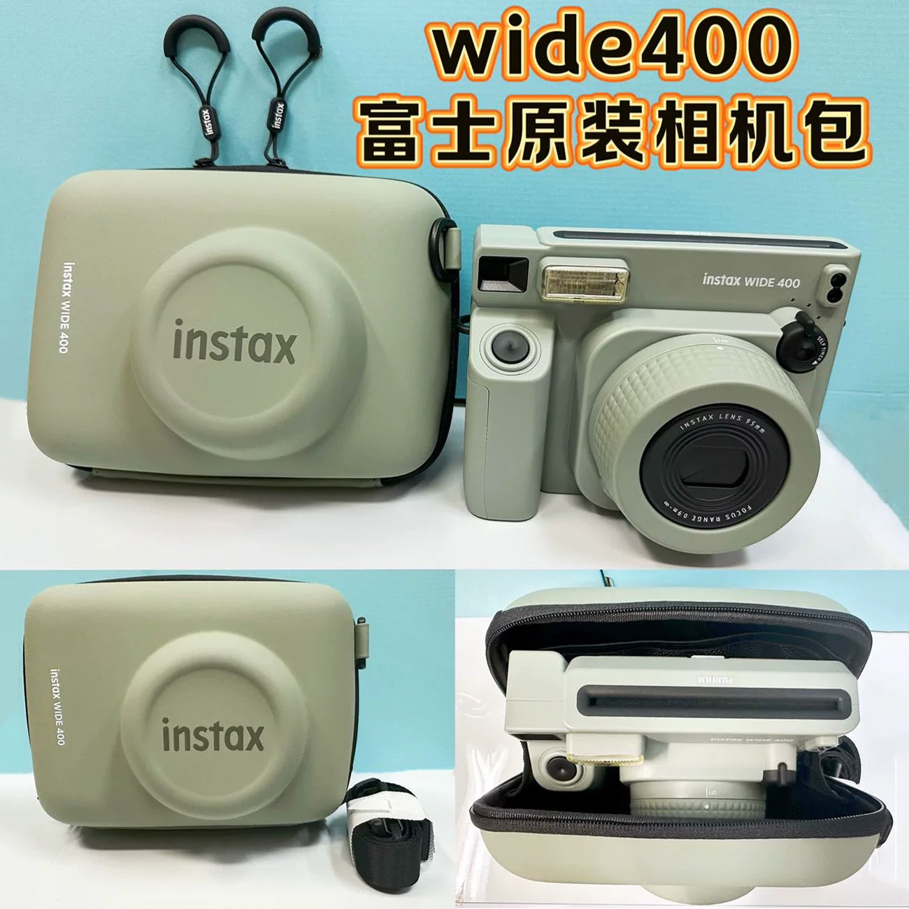 Японский подлинный Fuji instax WIDE400 Polaroid широкоформатная однообъективная камера спот