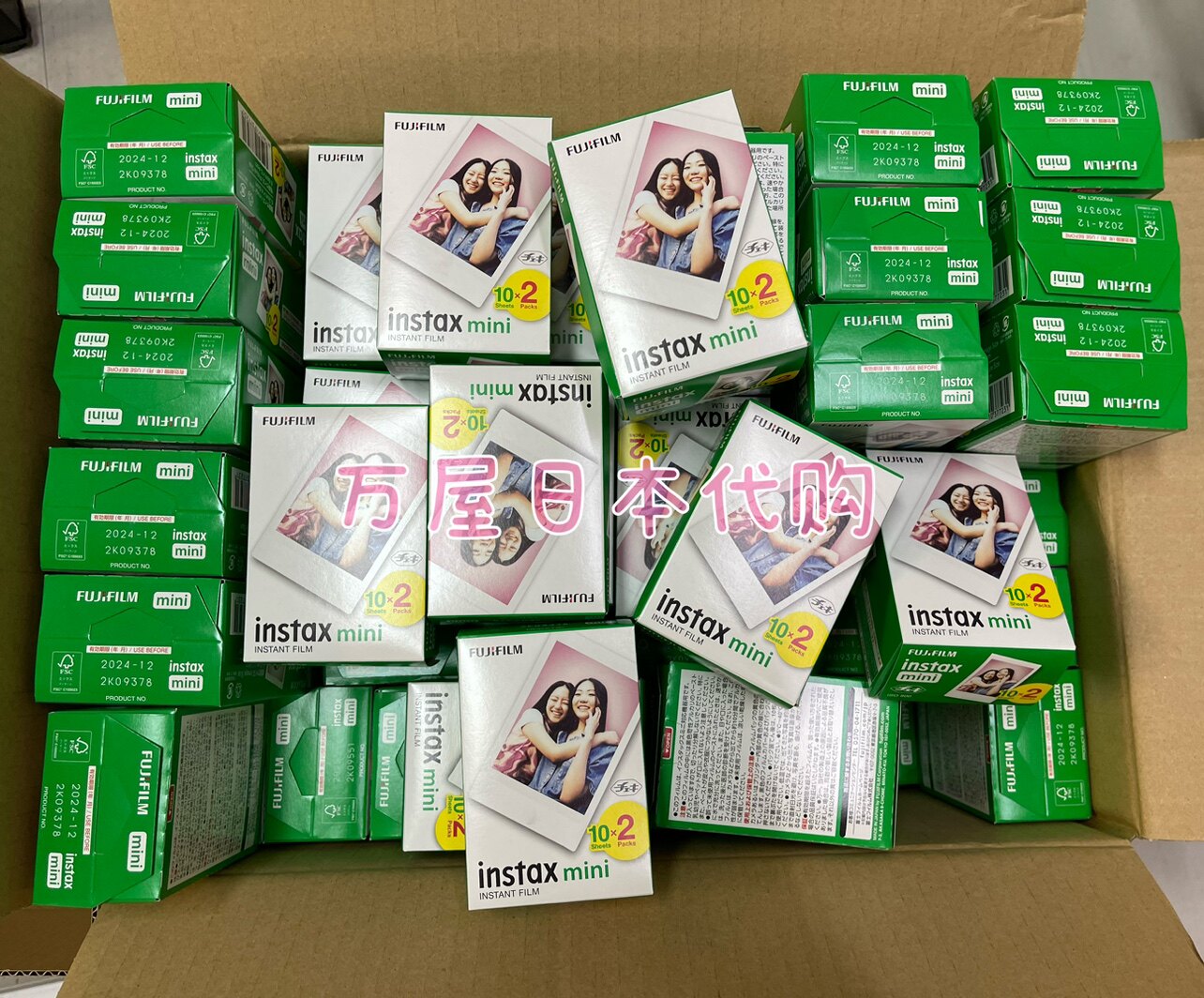 Japan's Fujifilm Foxinstax mini phase paper clapping up film rubber roll 3 inch paper spot-Taobao