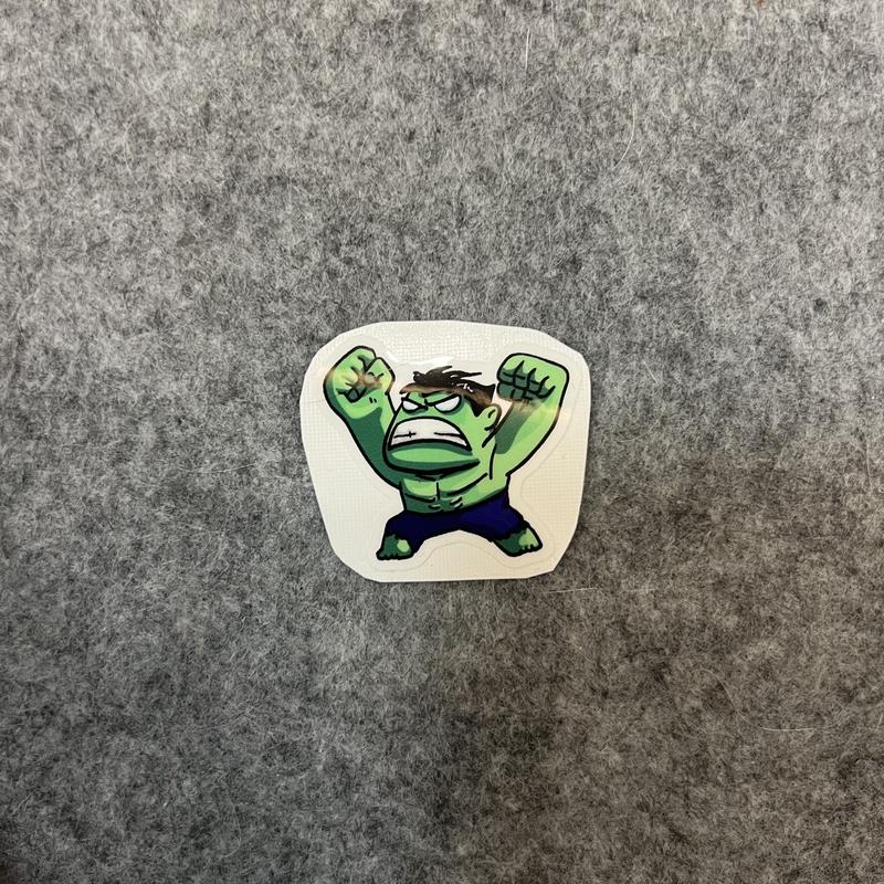 Pogacha Hulk Stickers Road Bike Bicycle Accessories Creative Avengers Personalized Frame Stickers