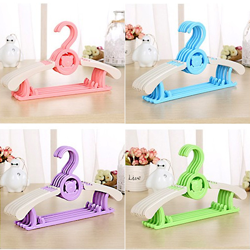 Children's clothes with multifunctional scaling baby baby's clothes hanging newborn clothes to support baby's drying household non-slip