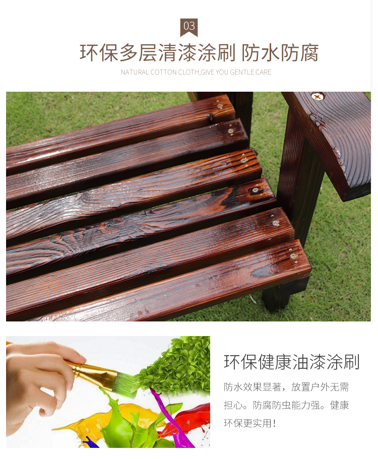 Giá đỡ nho ngoài trời carbonized chống ăn mòn nhà gỗ gazebo gỗ rắn đứng ngoài trời đồ nội thất sân vườn bàn ghế vườn leo bàn ngoài trời