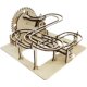 Wooden Puzzle Mechanical 3D Stereo Puzzle DIY Manual Assembly Educational Toy for Adults High Difficulty Track Ball Puzzle