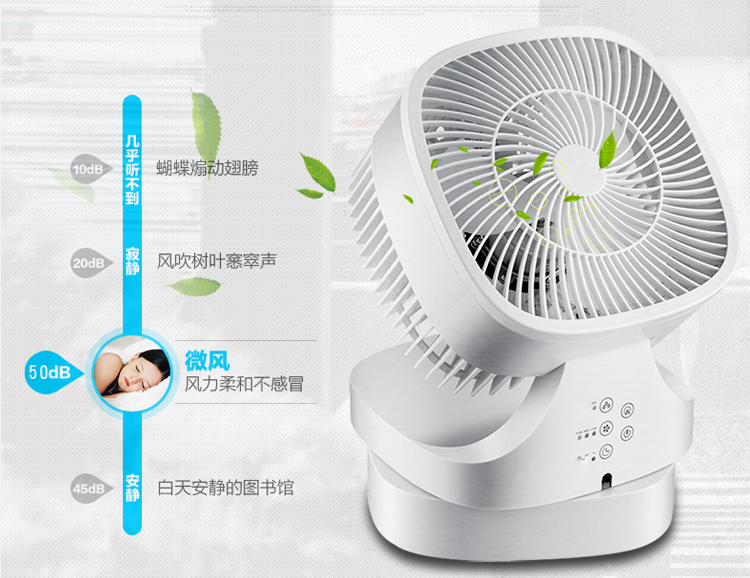 quạt tích điện panasonic 6969 Weiwang không khí tuần hoàn quạt tuabin đối lưu nhà máy tính để bàn quạt lưu thông 360 độ quạt quay - Quạt điện quạt hơi nước aqua