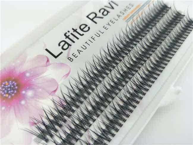 Cụm đơn đuôi cá đơn 11mm trồng lông mi giả Trang điểm dày tự nhiên trang điểm nude ghép lông mi - Lông mi giả mi giả từng sợi