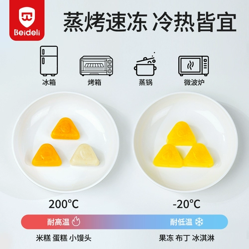 Детская силиконовая форма, термостойкая тара