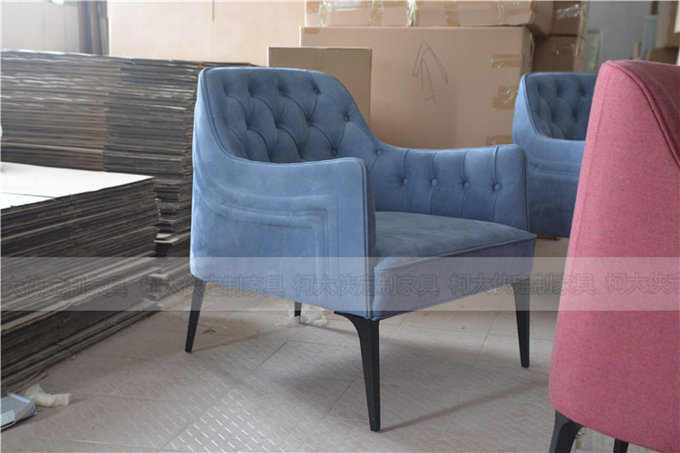 Ke Daxia nội thất thiết kế sáng tạo khóa ghế hiện đại sofa đơn thời trang ghế sofa phẳng nhà máy bán hàng trực tiếp - Đồ nội thất thiết kế sofa thông minh
