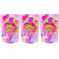 3 мешки с радужным сахаром