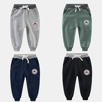 Childrens clothing pants childrens sports pants 2020 Autumn New Tide boy baby trousers coil small childrens pants