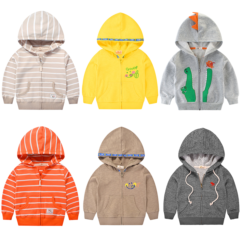Children's clothing boys' jackets spring clothing 2022 new Korean version casual children's girls' baby spring tops zipper sweater