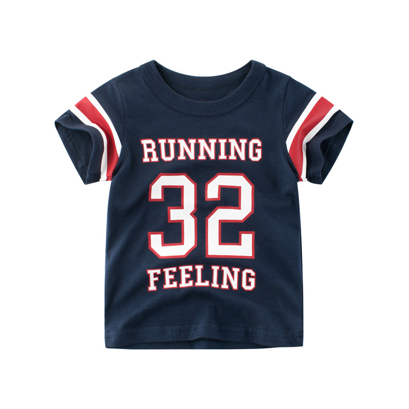 Korean edition children's wear 2020 summer children's T-shirt short sleeve boy baby half sleeve top new girls bottom top trend