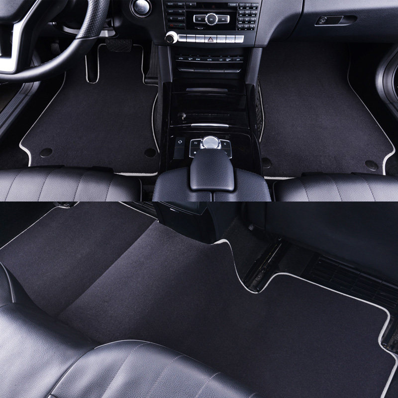 Suitable for Mercedes e300l foot pad c260l c200l e260l e200l E class C class velvet carpet type
