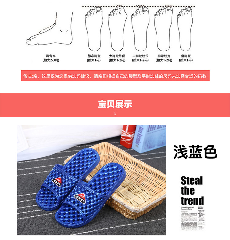 Dép đi trong nhà tắm nam nữ mát xa trong nhà dép chống trượt và dép đi trong nhà tắm rỗng lỗ rò rỉ dép gucci nữ đẹp